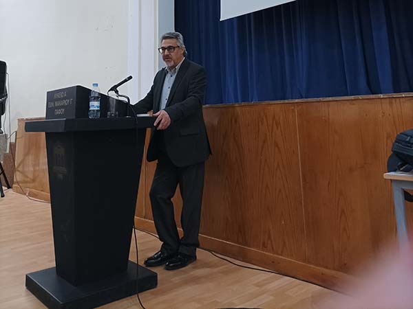 Ο Σύνδεσμος Βιολόγων ΟΕΛΜΕΚ συνδιοργάνωσε διάλεξη του Καθηγητή Δρος Κωνσταντίνου Δέλτα Ο Σύνδεσμος Βιολόγων ΟΕΛΜΕΚ συνδιοργάνωσε διάλεξη του Καθηγητή Δρος Κωνσταντίνου Δέλτα
