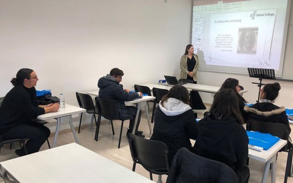 Global College: Επίσκεψη μαθητών του Γυμνασίου ΝΑΡΕΚ