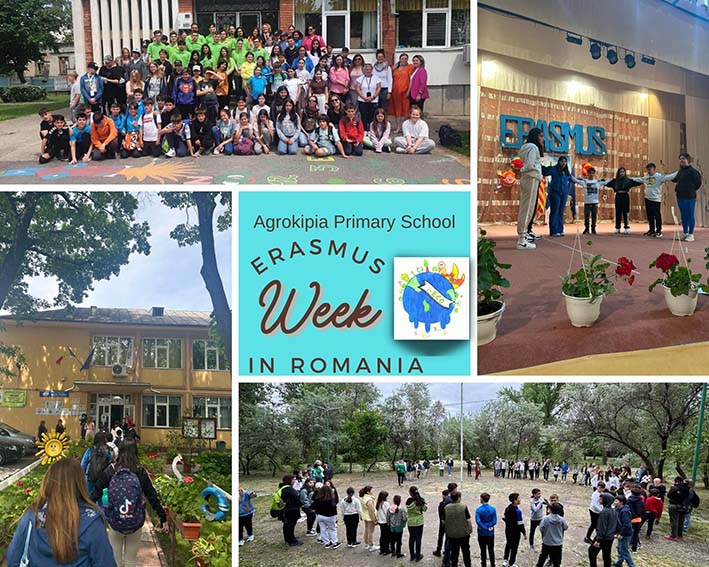 Δημοτικό Σχολείο Αγροκηπιάς: Μια γεμάτη εβδομάδα Erasmus στη Ρουμανία