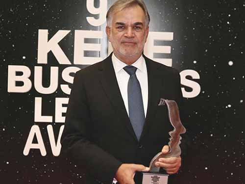 Το ΤΕΠΑΚ συγχαίρει τον Επ. Διδάκτορα Φ. Φιλή για τη βράβευσή του στα 9α KEBE Business Leader Awards