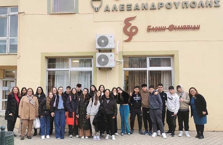 Αδελφοποίηση Περιφερειακού Γυμνασίου Κιτίου με το Ε΄ Γυμνάσιο Αλεξανδρούπολης