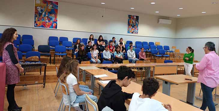 Ημέρα γνωριμίας για μαθητές/τριες  Α’ τάξης του Μουσικού Γυμνασίου Λάρνακας Μίκης Θεοδωράκης
