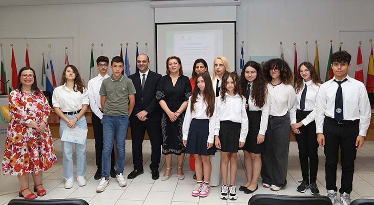 Τελετή βράβευσης του Διαγωνισμού συγγραφής κειμένου με θέμα την έμφυλη ισότητα Τελετή βράβευσης του Διαγωνισμού συγγραφής κειμένου με θέμα την έμφυλη ισότητα