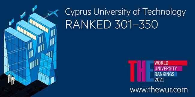 To ΤΕ.ΠΑ.Κ. ανάμεσα στα 301-350 κορυφαία πανεπιστήμια παγκοσμίως και πρώτο σε Κύπρο και Ελλάδα