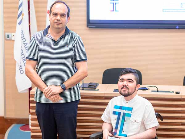 Παρουσίαση του βιβλίου «Ένας αλλιώτικος Οδυσσέας» του φοιτητή του ΤΕΠΑΚ Γιώργου Παναγιώτου