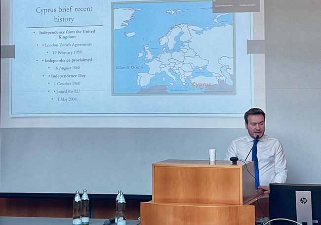 Το Τμήμα Νομικής του Πανεπιστημίου Frederick συμμετείχε στο 24ο Summer School European Private Law