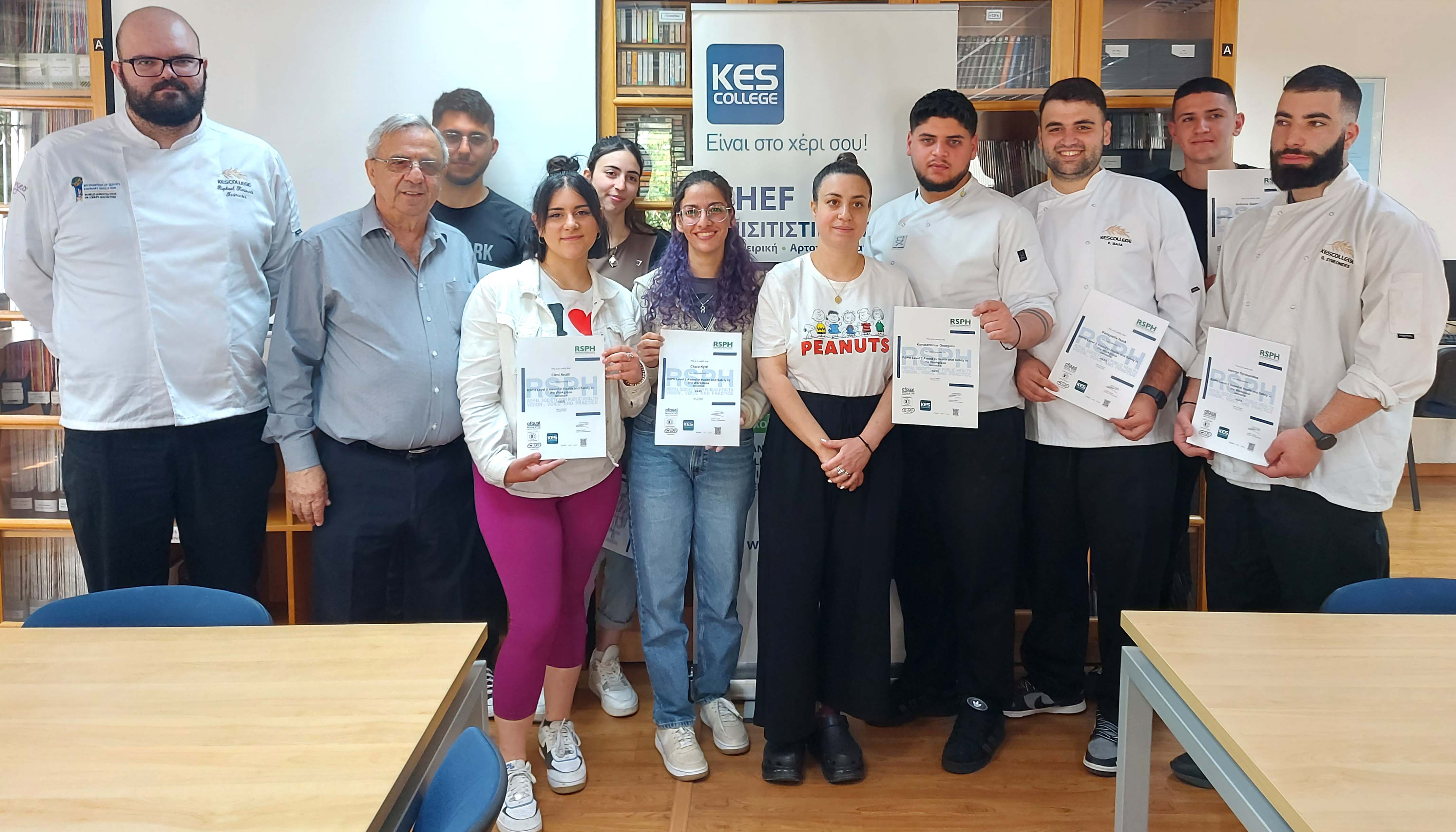 KES College: Τελετή βράβευσης των επιτυχόντων στις εξετάσεις του RSPH
