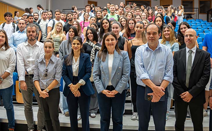 ΤΕΠΑΚ: Διάλεξη από την Υφυπουργό Ναυτιλίας στους φοιτητές/τριες της Σχολής Διοίκησης και Οικονομίας