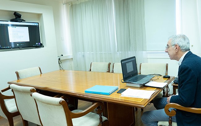 Πραγματοποήθηκε Εξ Αποστάσεως  ενημερωτική - επιμορφωτική συνάντηση για  αντιμετώπιση του COVID-19