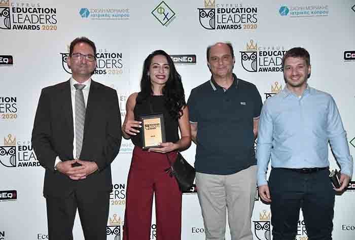 Χρυσό βραβείο για το ΑΠΚΥ στην κατηγορία «Ψηφιακή Εκπαίδευση» των Cyprus Education Leaders Awards