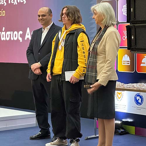 Συμμετοχή της Α΄ ΤΕΣΕΚ Λευκωσίας στον 8ο Εθνικό Διαγωνισμό Δεξιοτήτων Skills Cyprus 2024 Συμμετοχή της Α΄ ΤΕΣΕΚ Λευκωσίας στον 8ο Εθνικό Διαγωνισμό Δεξιοτήτων Skills Cyprus 2024