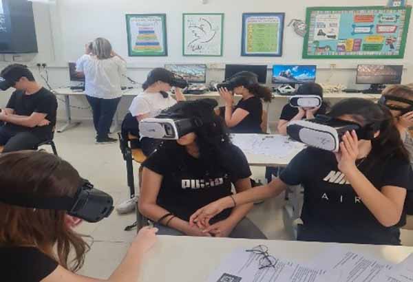 «Virtual Geography» στο Περ. Γυμνάσιο «Βεργίνα» στη Λάρνακα