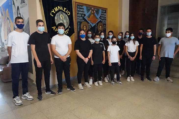 1o Διεθνές βραβείο και Παγκύπριες διακρίσεις για το Γυμνάσιο Αραδίππου