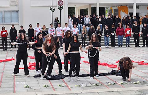 Εκδήλωση έξι Σχολείων Μέσης στην ΤΕΣΕΚ Μακάριος Γ: «Γυναίκα σε είπαν»