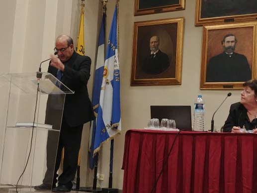 Ο χαιρετισμός του Δημήτρη Ταλιαδώρου στο Συνέδριο της ΠΕΦ: Κύπρος: Ιστορία και Πολιτισμός