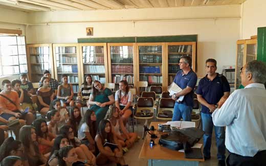 Μια ιδιαίτερη συνάντηση Μουσικού Λυκείου Λευκωσίας με το Κέντρο Περιβαλλοντικής Εκπαίδευσης Πεδουλά