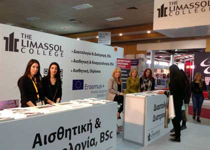 Επιτυχημένη συμμετοχή του The Limassol College στη Διεθνή Εκπαιδευτική Έκθεση