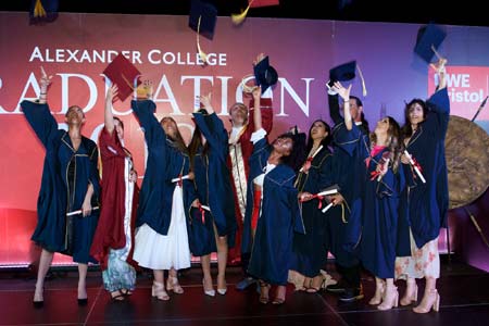 Τελετή Αποφοίτησης Alexander College/ UWE Bristol