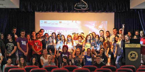 Alexander College: Γνωριμία φοιτητών και παρουσίαση υπηρεσιών