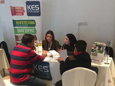 Το KES College συμμετείχε στην Εκπαιδευτική Έκθεση στη Λάρνακα