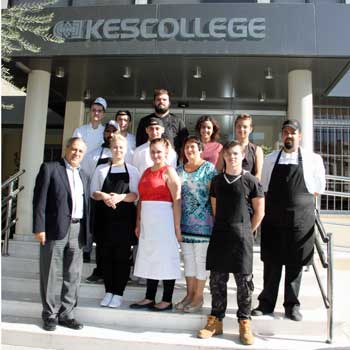 Επίσκεψη φοιτητών Επισιτιστικών Τεχνών της Λετονίας στο KES College
