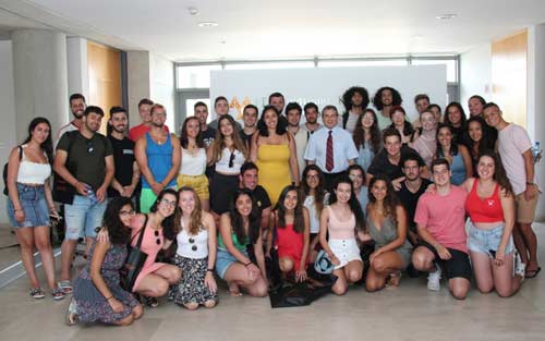 Κύπριοι νεαροί ομογενείς επισκέπτονται το Πανεπιστημιο Κύπρου