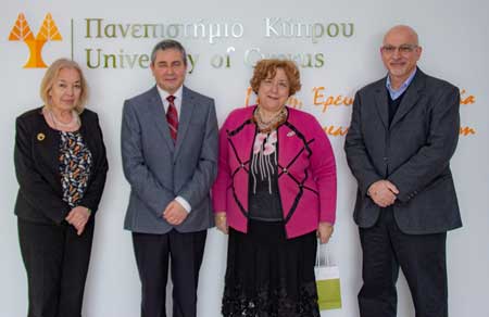 Επίσκεψη της Πρυτάνεως του Παντείου Πανεπιστημίου στο Πανεπιστήμιο Κύπρου