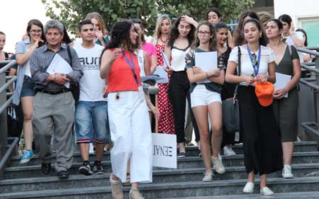 Πρώτη επίσημη νέων φοιτητών στο Πανεπιστήμιο Κύπρου