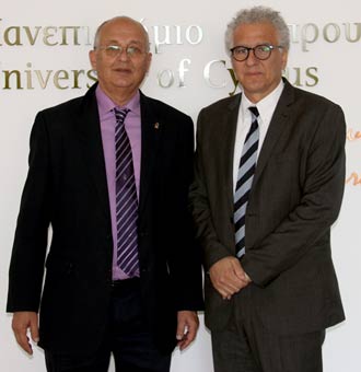 Επίσκεψη του Πρύτανη του Ben Gurion University of the Negev στο Πανεπιστήμιο Κύπρου