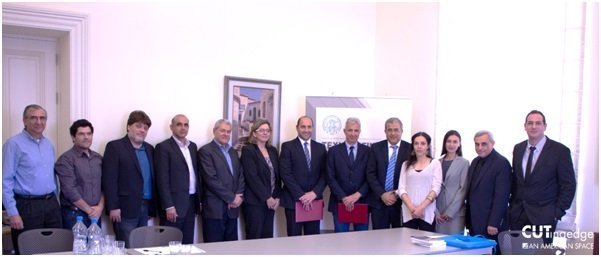 Υπογραφή Πρωτοκόλλου Συνεργασίας μεταξύ του ΤΕΠΑΚ και του Γραφείου του Ε/Κ Εκπροσώπου στη ΔΕΑ