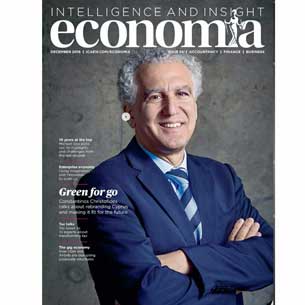 Το βρετανικό περιοδικό «economia» φιλοξενεί στο εξώφυλλo του, τον Πρύτανη του Πανεπιστημίου Κύπρου