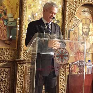 Ο Διαπραγματευτής Ανδρέας Μαυρογιάννης μίλησε στο Ελεύθερο Σαλαμίνιο Πανεπιστήμιο