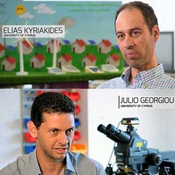 Διεθνής αναγνώριση των καθηγητών του Πανεπιστημίου Κύπρου Ηλία Κυριακίδη και Ιούλιου Γεωργίου