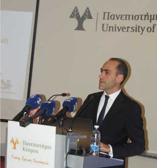 Εγκώμια υπουργού Οικονομικών για την πορεία του Πανεπιστημίου Κύπρου