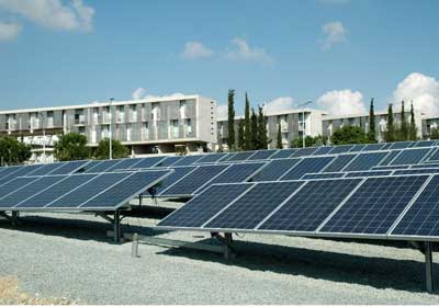 Αποκλειστικά εξαρτημένο ενεργειακά από τον ήλιο θα καταστεί το Πανεπιστήμιο Κύπρου