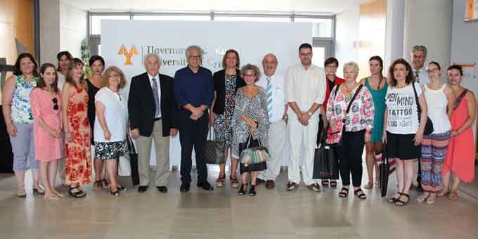 Επίσκεψη στο Πανεπιστήμιο Κύπρου ομάδας ομογενών δασκάλων της Αμερικής