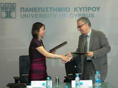 Μνημόνιο Συνεργασίας μεταξύ του Πανεπιστημίου Κύπρου και UCLan Cyprus