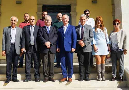 Επίσκεψη Σταύρου Μαλά στο Τεχνολογικό Πανεπιστήμιο Κύπρου