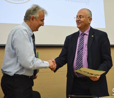 Επίσκεψη του Πρύτανη του Ben Gurion University of the Negev στο ΤΕΠΑΚ και δρομολόγηση Συνεργασίας