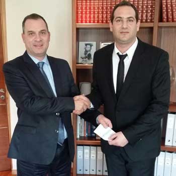 Ενίσχυση του Σωματείου Ευημερίας Φοιτητών του ΤΕΠΑΚ από το ΕΒΕ Λεμεσού