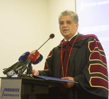 Ο Προέδρος των Πρυτάνεων Κυπρ. Πανεπιστημίων στην 91η Σύνοδο των Πρυτάνεων Ελληνικών Πανεπιστημίων