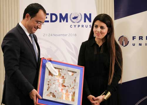 FREDMUN 2018: Τελετή έναρξης στο Προεδρικό Μέγαρο