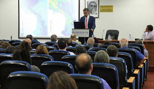 Διάλεξη στο Πανεπιστήμιο Frederick γαι τις Μικροζωνικές Μελέτες