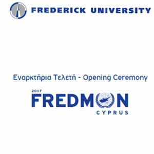 Πανεπιστήμιο Frederick: Εναρκτήρια Τελετή FREDMUN 2017 στο Προεδρικό Μέγαρο