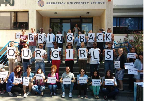 Το Πανεπιστήμιο Frederick συμμετείχε στην εκστρατεία Bring Back Our Girls