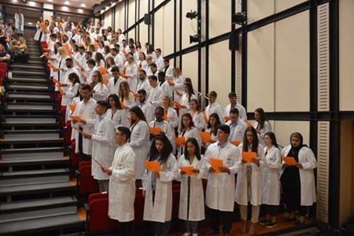 White Coat Ceremony Ιατρικής Σχολής του Ευρωπαϊκού Πανεπιστημίου Κύπρου
