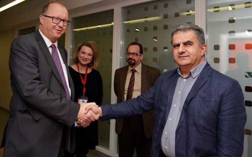 Η Γερμανική Εμπειρία Επανένωσης παρουσιάστηκε από τον Γερμανό Πρέσβη στο Ευρωπαϊκό Πανεπιστήμιο