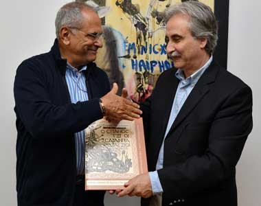 Ο Ζοζέ Ράμος-Όρτα κάτοχος βραβείου Νόμπελ Ειρήνης επισκέφθηκε το Ευρωπαϊκό Πανεπιστήμιο Κύπρου
