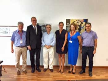 Επίσκεψη του Γερμανού Πρέσβη στο Ευρωπαϊκό Πανεπιστήμιο Κύπρου