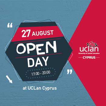 «Γνώρισε το Πανεπιστήμιο UCLan Cyprus» στο Open Day Αυγούστου